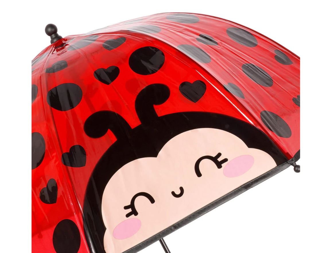 Legami Kinderregenschirm Ladybug - Bild 2