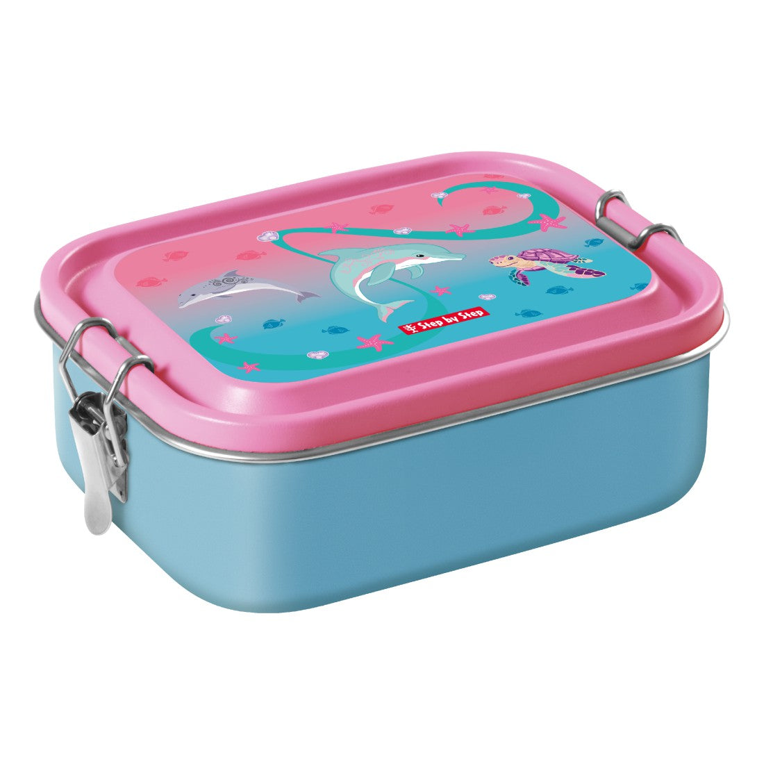 Step by Step Edelstahl Lunchbox Sealife - Bild 2