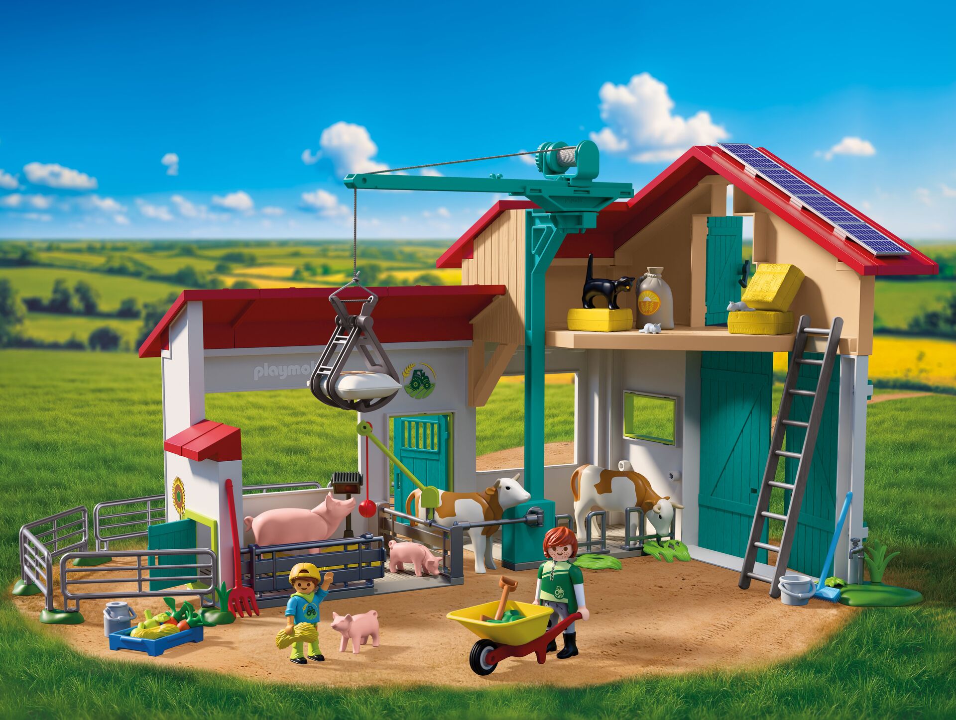 PLAYMOBIL Grosser Bauernhof 72160 - Bild 2
