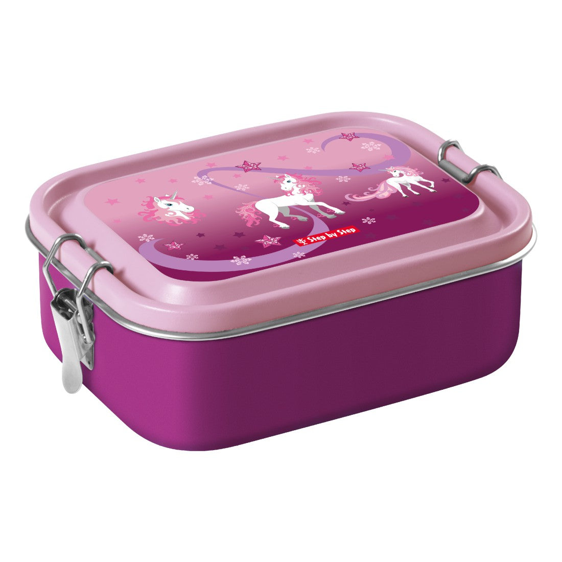 Step by Step Edelstahl Lunchbox Sweet Unicorn - Bild 2