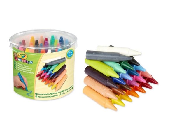 Crayola 24 Jumbo Wachsmalstifte - Bild 2