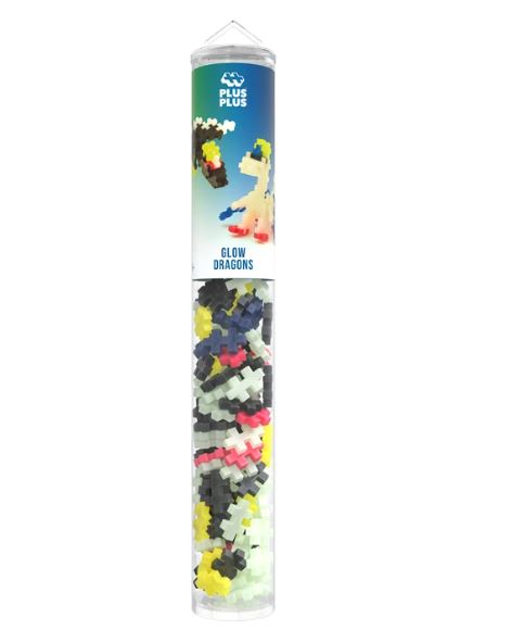 Plus Plus Tube Nacht Drache 100 pcs - Bild 2