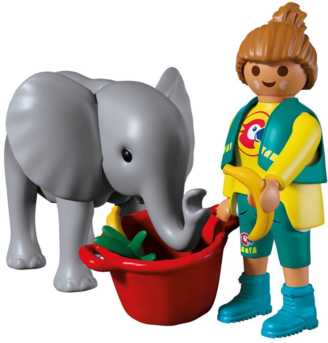 PLAYMOBIL Animals & Friends: Zoo: Elefantenbaby 72092 - Bild 2