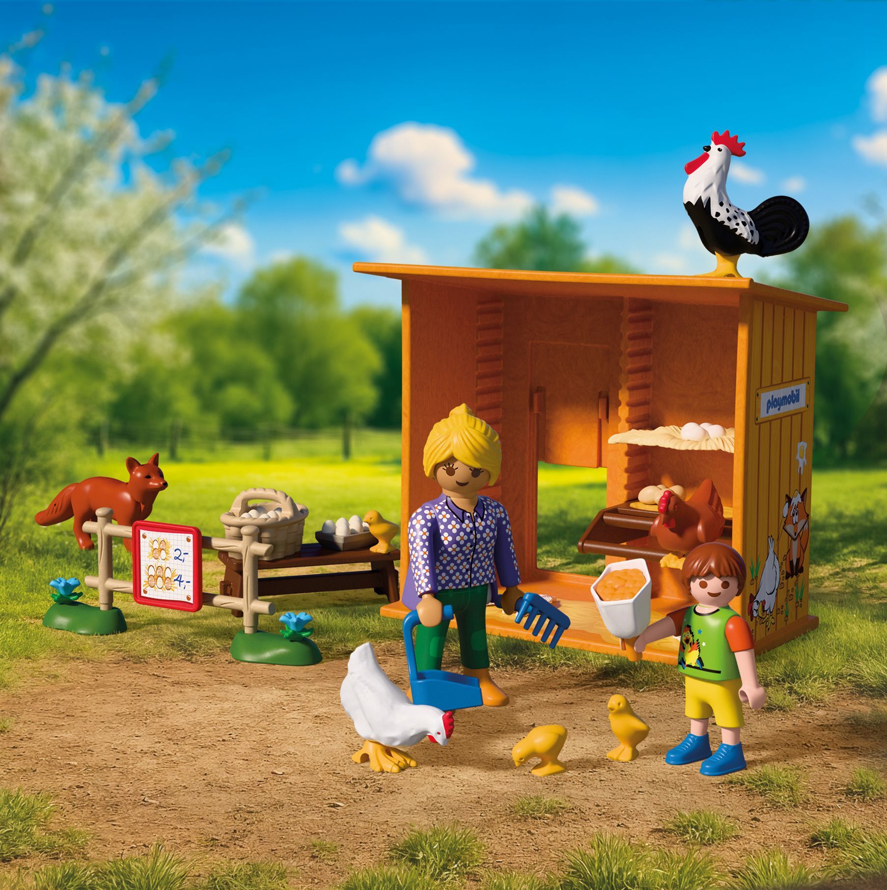 PLAYMOBIL Hühnerstall 72168 - Bild 2