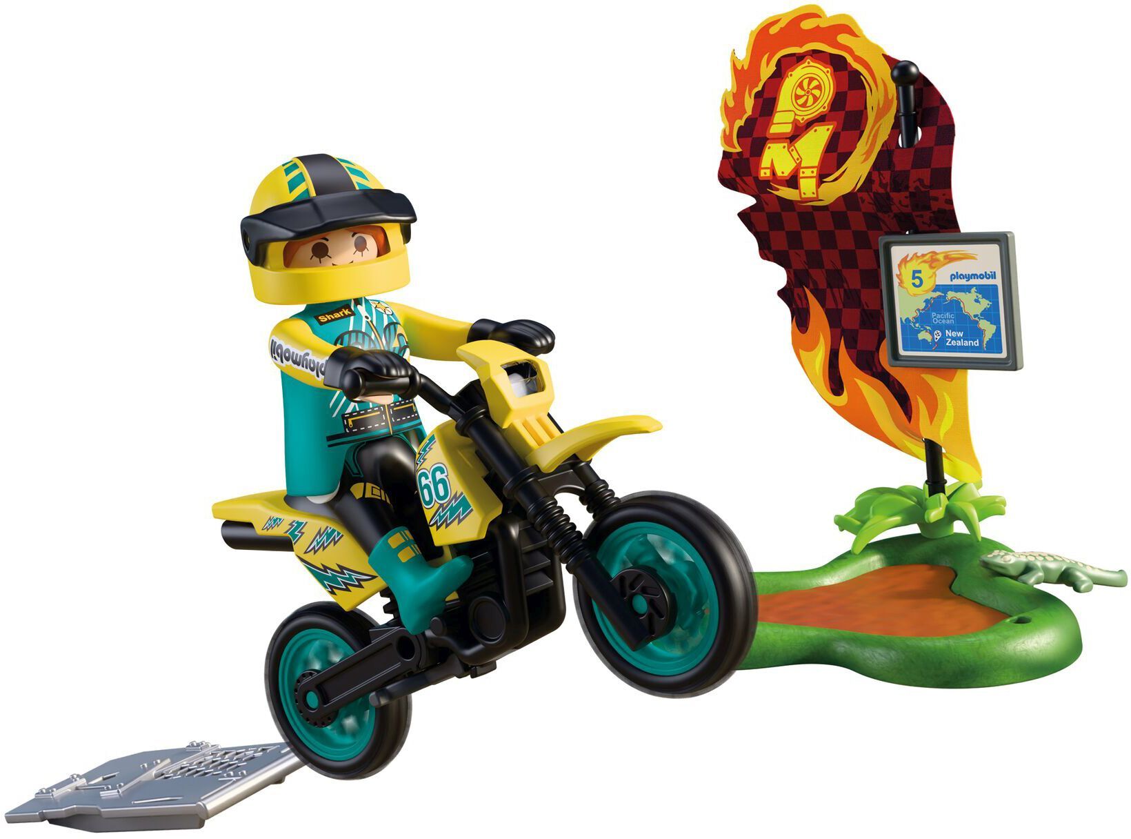 PLAYMOBIL Offroad Motorrad 72065 - Bild 2