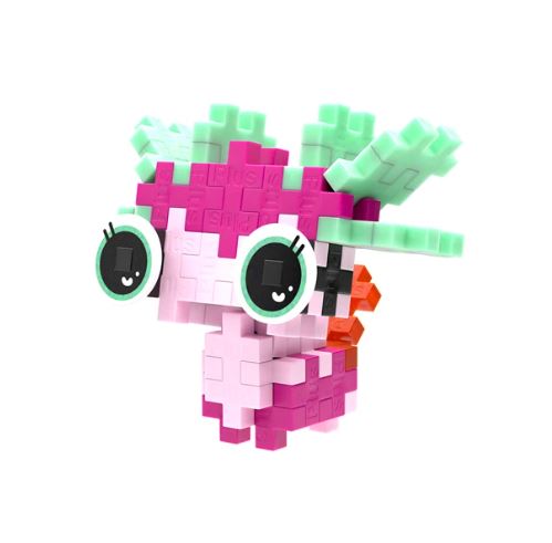 31 Kreativ Bausteine Axolotl pink - Bild 2
