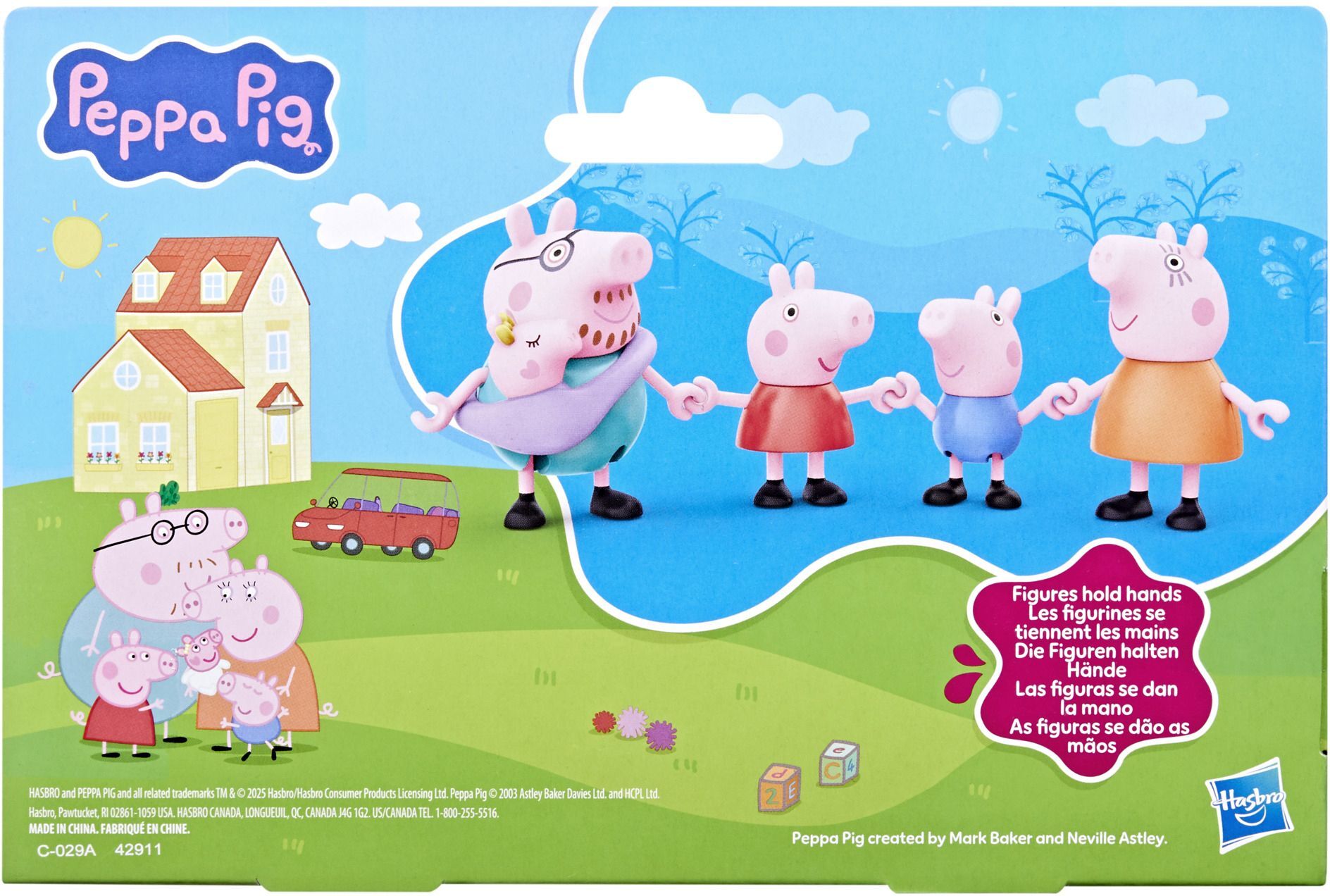 Peppas fünfköpfige Familie Figurens - Bild 2