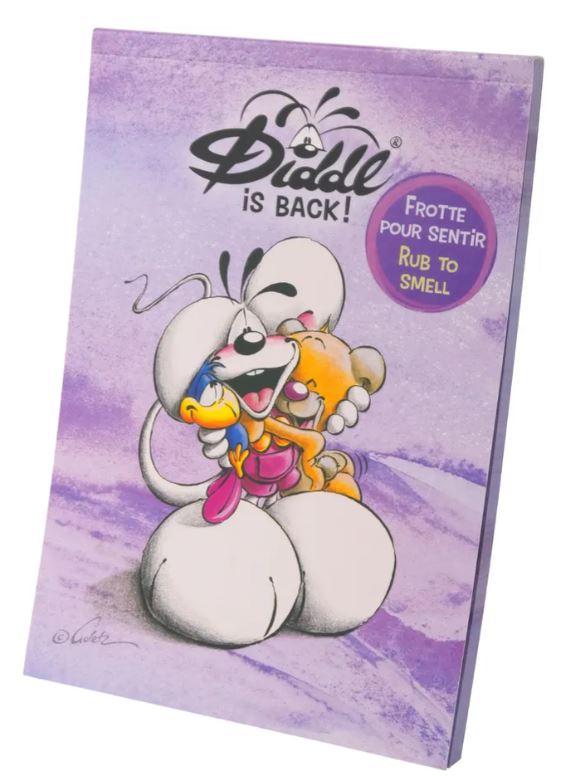 Diddl Notizbuch A5, lila - Bild 1