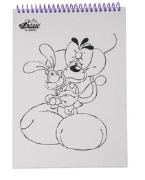 Diddl Malbuch A4, lila