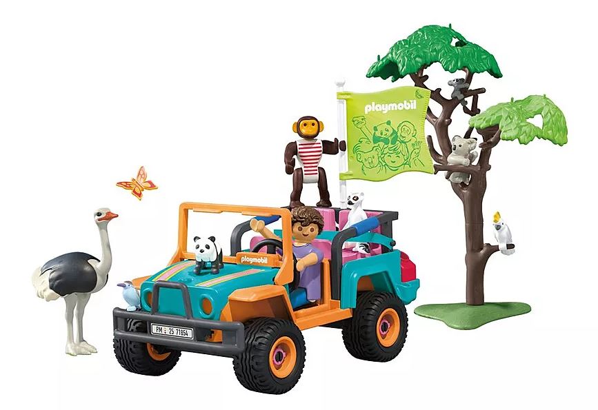 PLAYMOBIL Animals & Friends: Bunter Geländerwagen 71854 - Bild 2