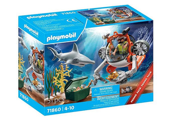 PLAYMOBIL Action Heroes Schatzsuche mit U-Boot 71860