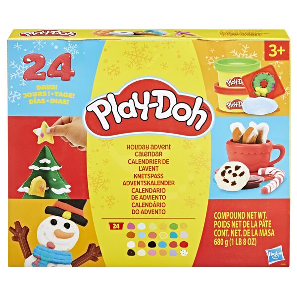 Adventskalender Play Doh Knetspass 2025 - Bild 1