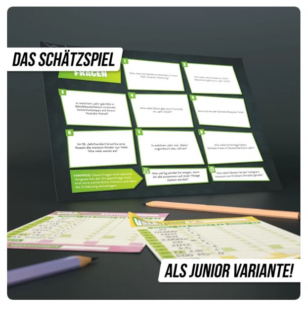 Denkriesen- Voll Verschätzt- A4 Block Junior Edition - Bild 2