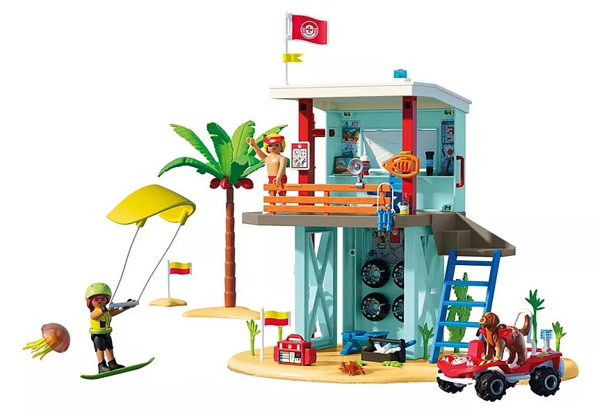 PLAYMOBIL my Life Rettungsturm mit Beach buggy 71903 - Bild 2