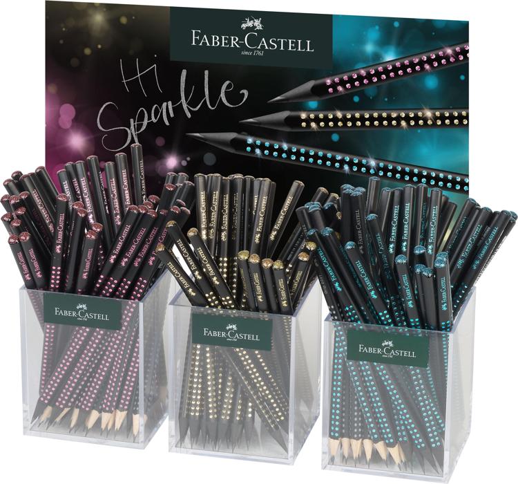 FABER-CASTELL Bleistift Sparkle Midnight - Bild 1