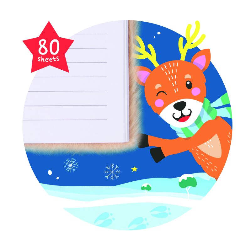 Magic Moments Plüsch- Notizbuch A5 - Bild 3