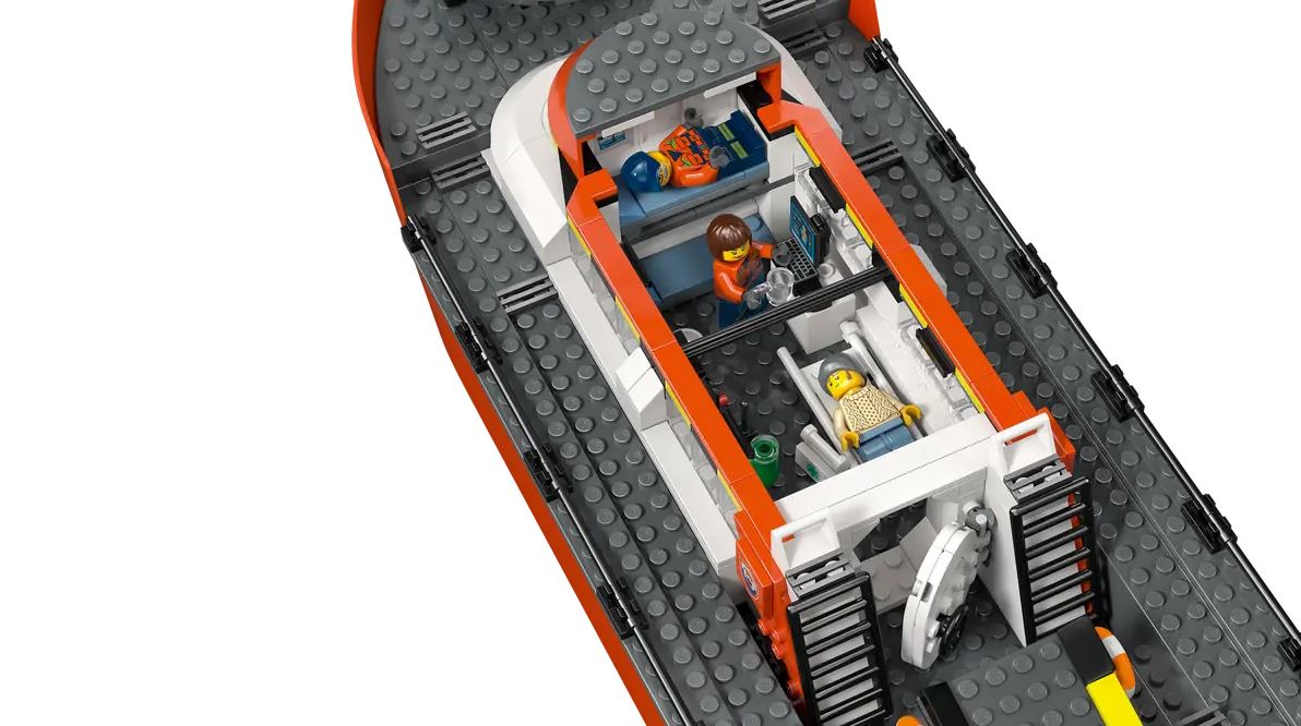 LEGO City Rettungsboot der Küstenwache mit Hubschrauber 60504 - Bild 3