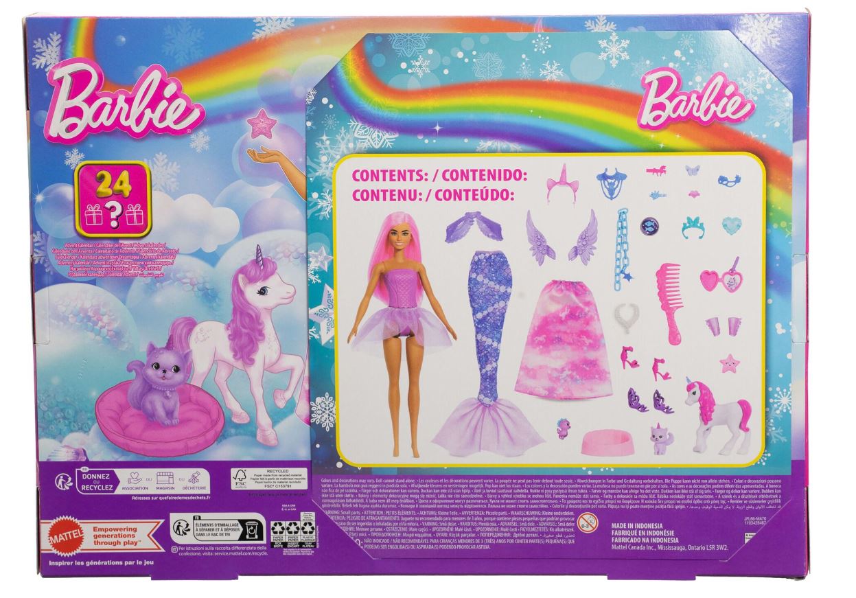 Adventskalender Barbie Winter Fairytale 2025 - Bild 6