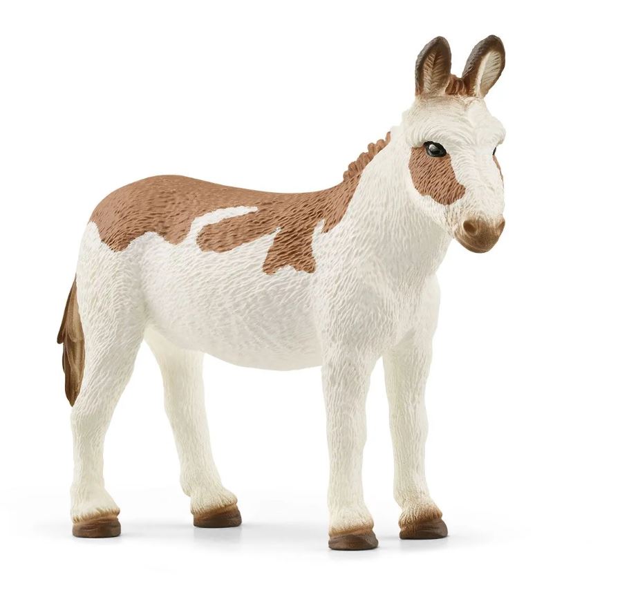 Schleich Amerikanischer Esel, gefleckt 13961 - Bild 1