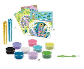 Djeco Sandbilder Bunte Vögel