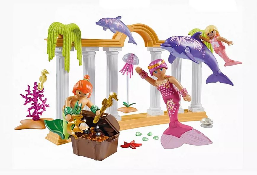 Playmobil Princess Magic Meerjungfrauen-Schatz mit Delfinen 71861 - Bild 2