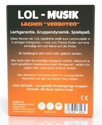 LOL MUSIK - Lachen "verboten" (d) - Bild 2