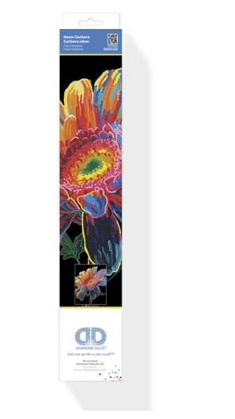 Diamond Painting Neon Gerbera - Bild 2