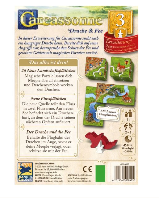 Carcassonne Drache & Fee Erweiterung 3 - Bild 2