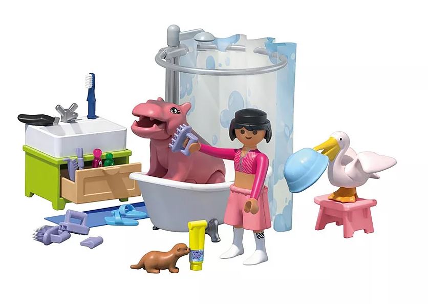 PLAYMOBIL Animals & Friends: Tierischer Badespass 71950 - Bild 2