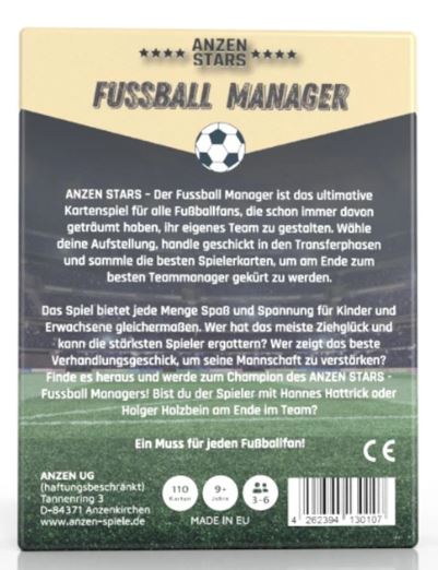 ANZEN STARS - Der Fussball Manager - Bild 2
