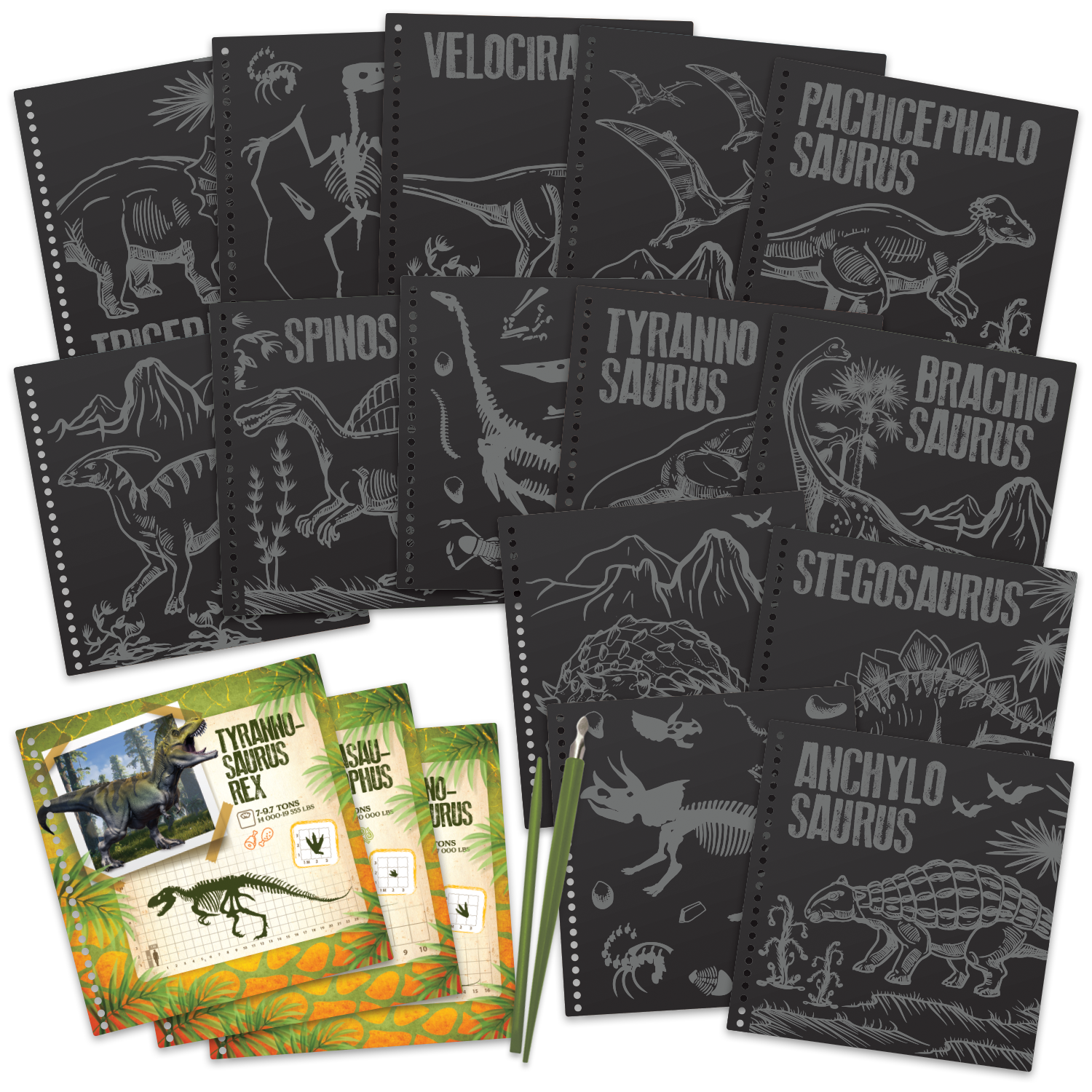 Dinosart Creative Book Scratch - Bild 2