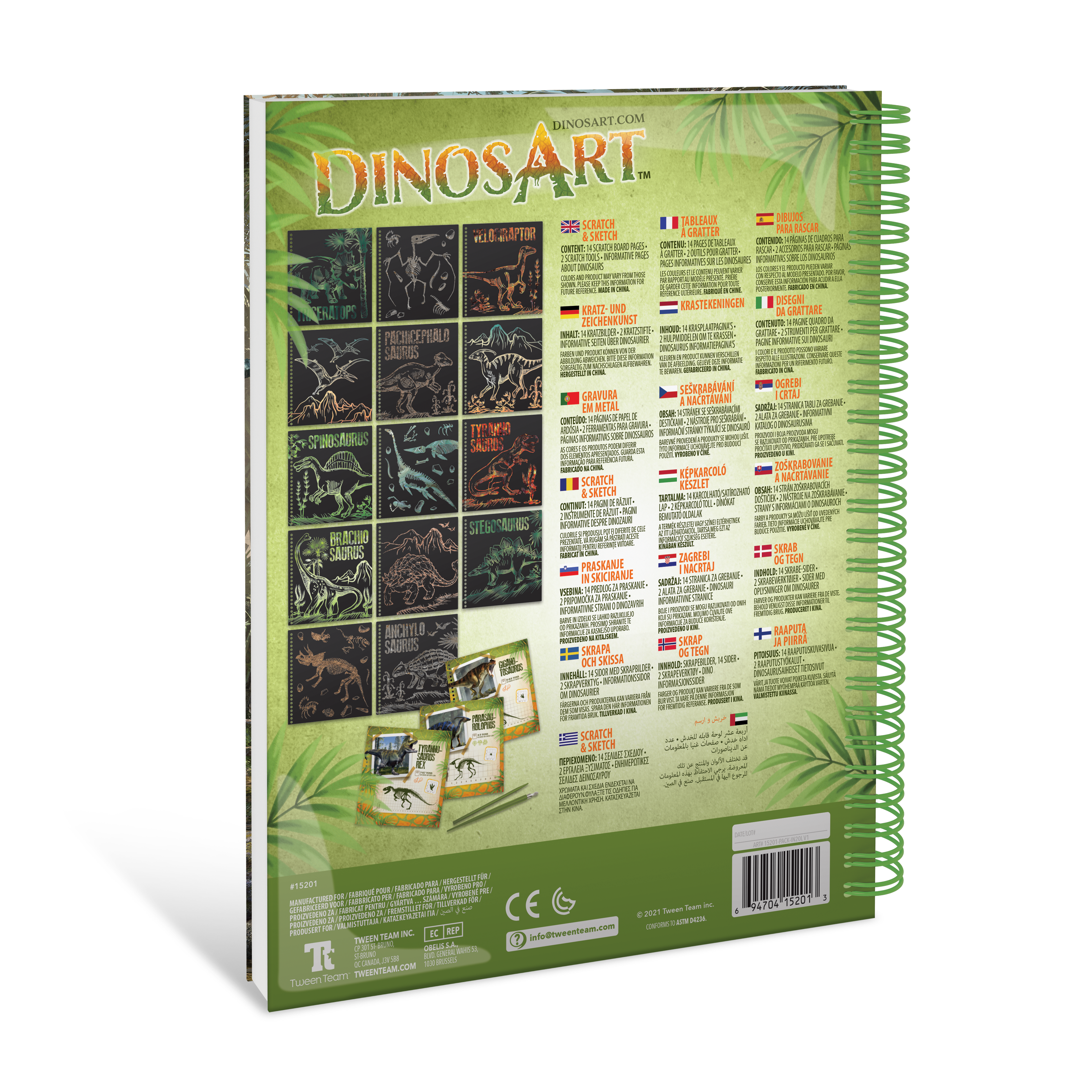 Dinosart Creative Book Scratch - Bild 5