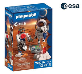 Playmobil ESA: Astronaut mit Roboter 72014