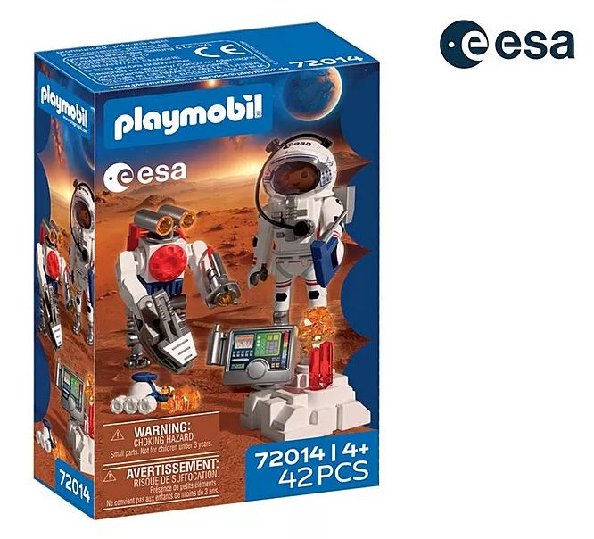 Playmobil ESA: Astronaut mit Roboter 72014 - Bild 1