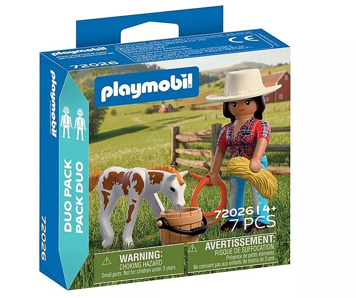 PLAYMOBIL DuoPack Reiterin mit Fohlen 72026 - Bild 1