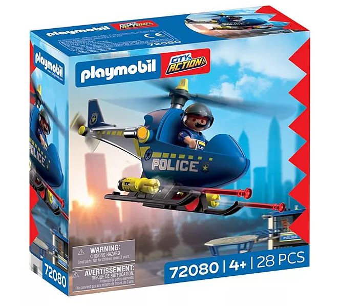 PLAYMOBIL City Action Polizeihelikopter 72080 - Bild 1
