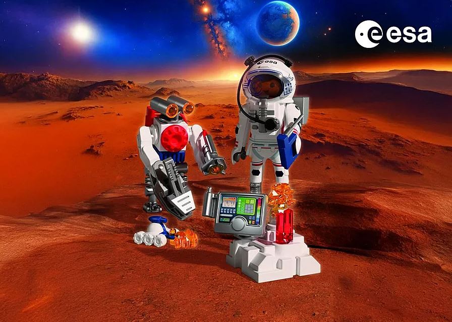 Playmobil ESA: Astronaut mit Roboter 72014 - Bild 4