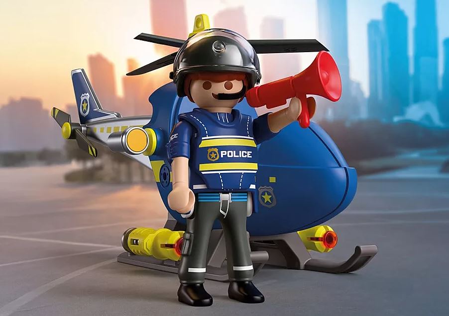 PLAYMOBIL City Action Polizeihelikopter 72080 - Bild 4