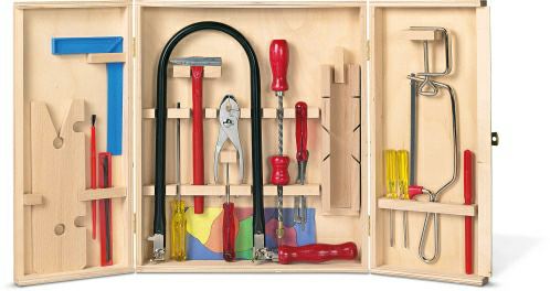 Laubsägeschrank inkl. Werkzeug - Bild 1