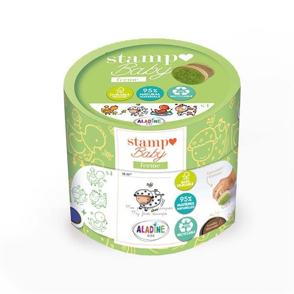 Baby Stempel Bauernhof - Bild 1