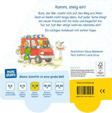 Ministeps Tut! Tut! Wer fährt mit? 30.053 - Bild 2