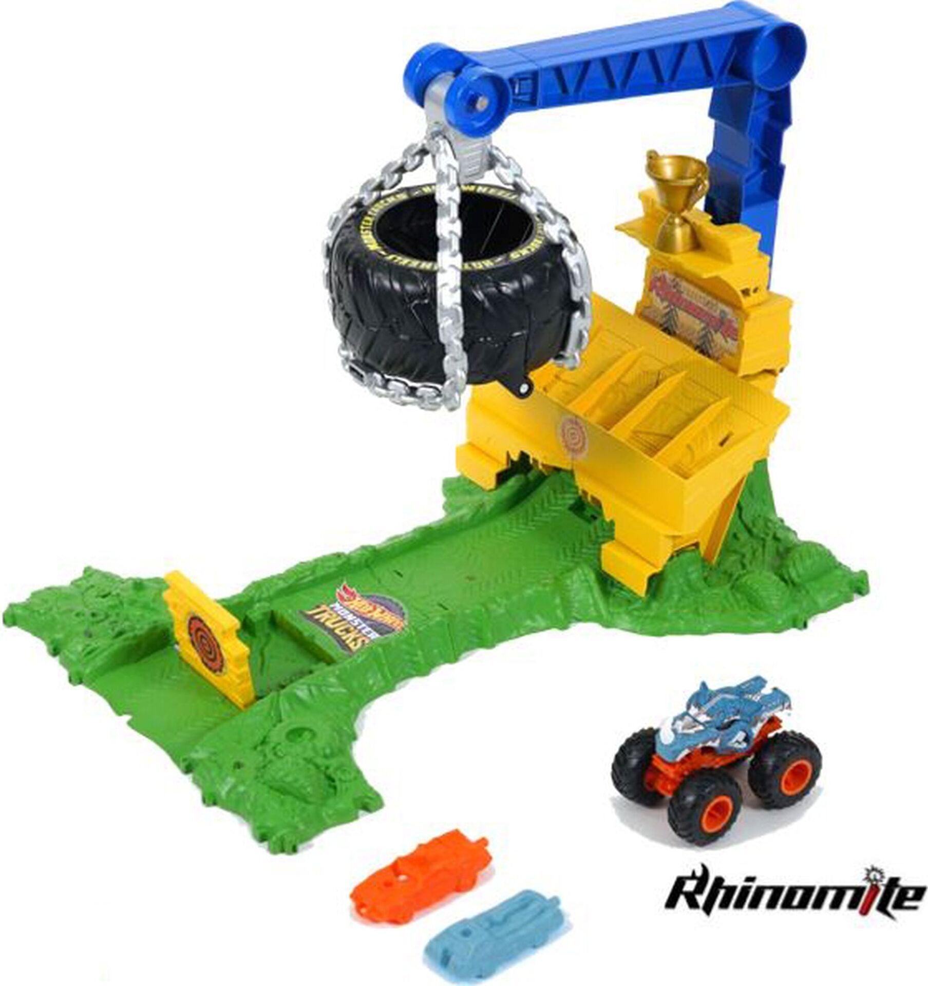 Hot Wheels Monster Track Arena Smasher - Bild 4