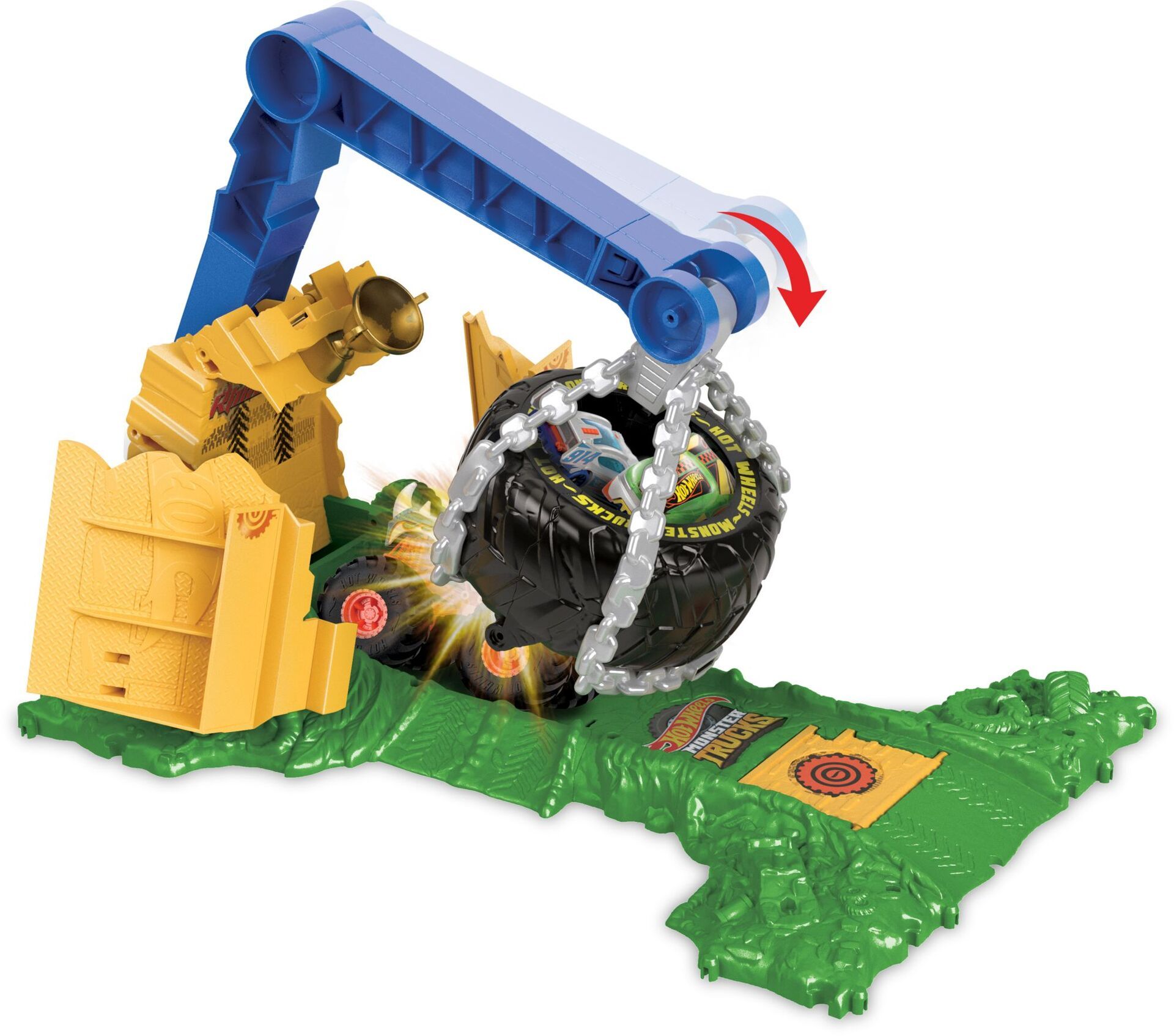 Hot Wheels Monster Track Arena Smasher - Bild 3