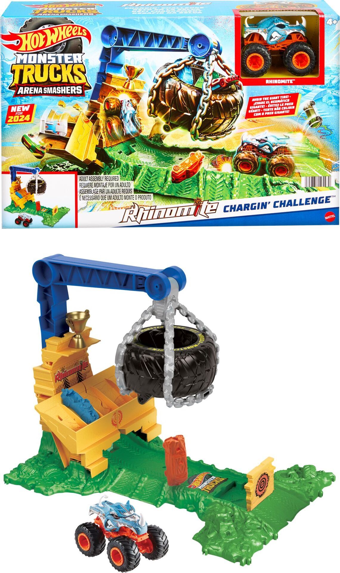 Hot Wheels Monster Track Arena Smasher - Bild 5