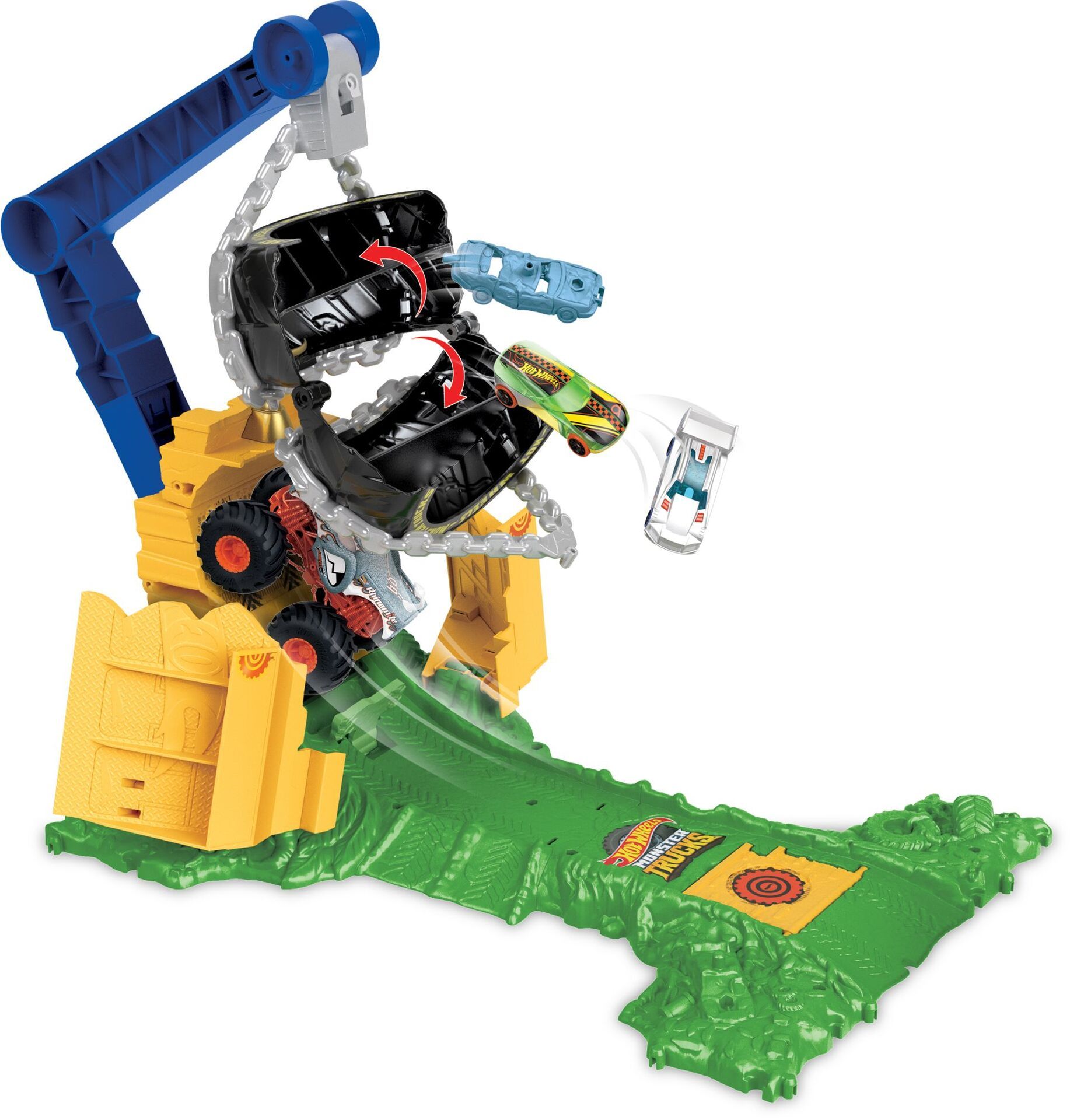 Hot Wheels Monster Track Arena Smasher - Bild 2