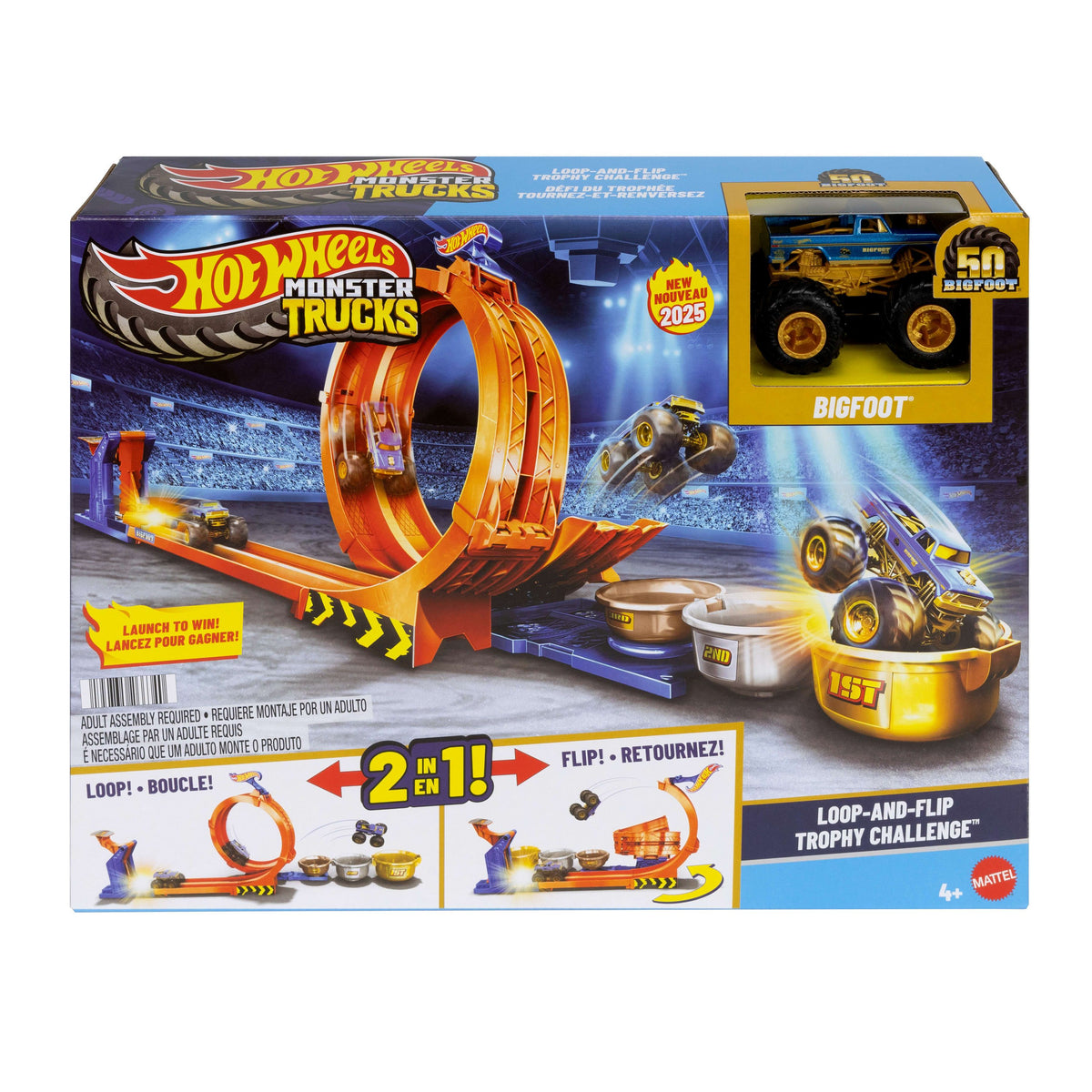Hot Wheels Monster Truck Loop & Flip Bigfoot