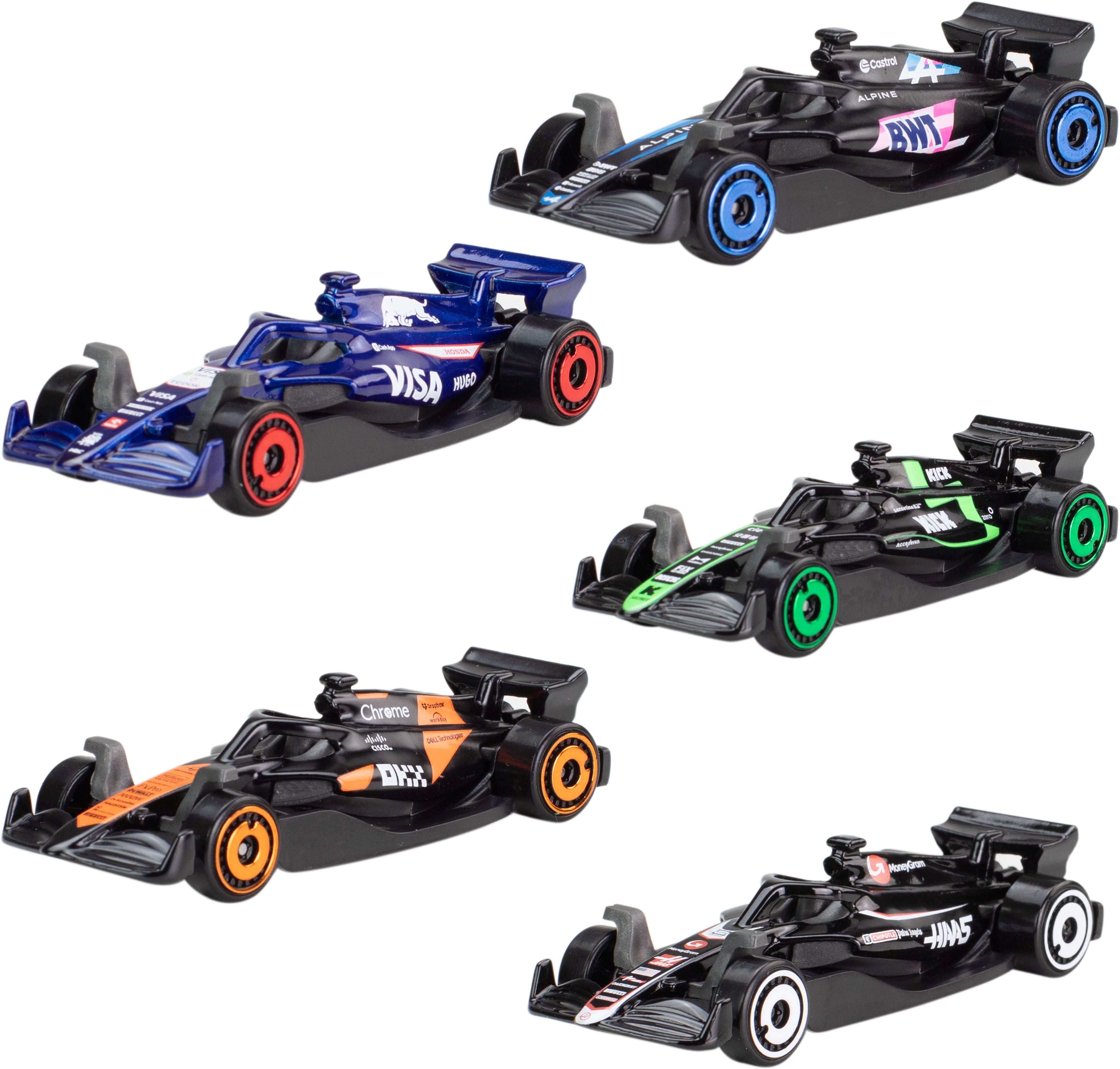 Hot Wheels Formel 1 Geschenkset 5er Pack - Bild 1