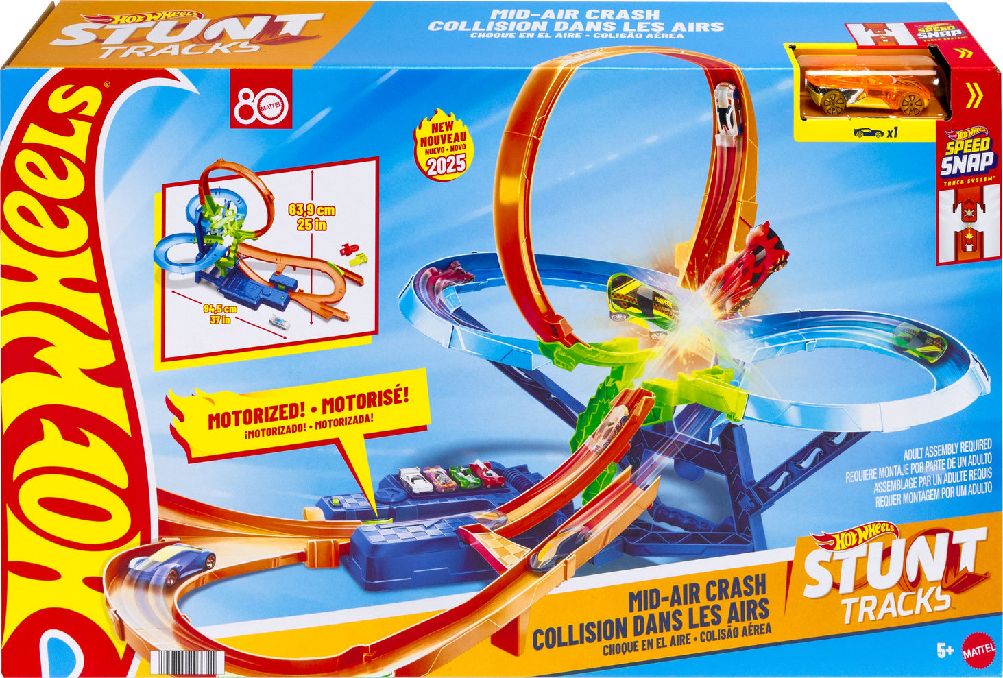 Hot Wheels Stunttrack Unendliche Crash-Aktion