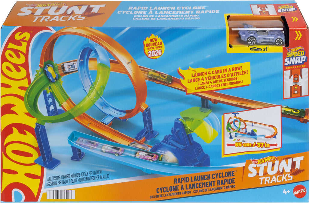 Hot Wheels Stunt Track Turbo Looping Set