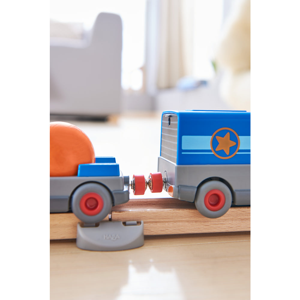 HABA Kullerbü Batterie - LKW mit Anhänger 304820 - Bild 2